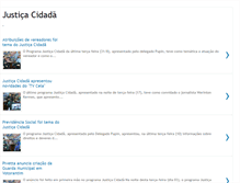 Tablet Screenshot of justicacidada.blogspot.com