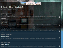 Tablet Screenshot of knightlyfamily.blogspot.com