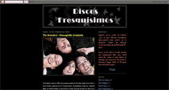 Desktop Screenshot of discosfresquisimos.blogspot.com