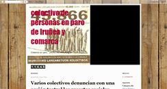 Desktop Screenshot of colectivodepersonasenparo.blogspot.com