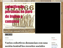 Tablet Screenshot of colectivodepersonasenparo.blogspot.com