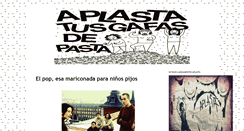 Desktop Screenshot of aplastatusgafasdepasta.blogspot.com