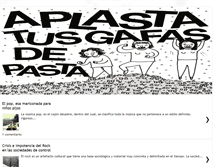 Tablet Screenshot of aplastatusgafasdepasta.blogspot.com