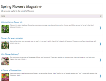 Tablet Screenshot of 4spring-flowers.blogspot.com