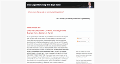 Desktop Screenshot of greatlegalmarketing.blogspot.com