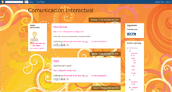 Desktop Screenshot of comunicacioninteractuar.blogspot.com