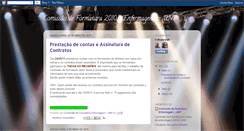 Desktop Screenshot of comissaodeformaturaunp.blogspot.com