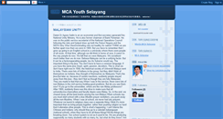 Desktop Screenshot of mcayouthselayang.blogspot.com