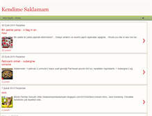 Tablet Screenshot of kendimesaklamam.blogspot.com