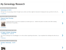 Tablet Screenshot of mygenealogyresearch-alice.blogspot.com
