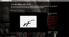 Desktop Screenshot of laforgeaglayavideogroup.blogspot.com