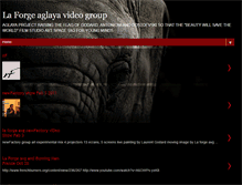 Tablet Screenshot of laforgeaglayavideogroup.blogspot.com