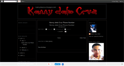 Desktop Screenshot of kennydelacruz.blogspot.com