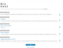 Tablet Screenshot of blahaus.blogspot.com