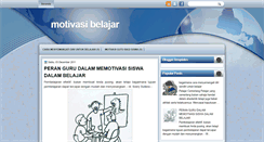 Desktop Screenshot of motivasi-belajar.blogspot.com