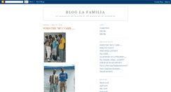 Desktop Screenshot of blog-la-familia.blogspot.com