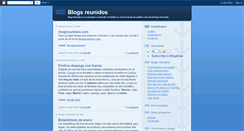 Desktop Screenshot of blogsreunidos.blogspot.com