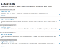 Tablet Screenshot of blogsreunidos.blogspot.com