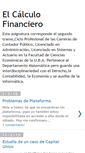 Mobile Screenshot of elcalculofinanciero.blogspot.com