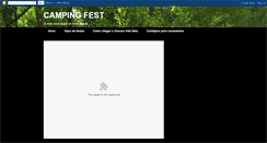 Desktop Screenshot of campingfest.blogspot.com