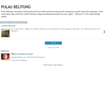 Tablet Screenshot of belitungbeachislands.blogspot.com