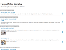 Tablet Screenshot of harga-yamaha.blogspot.com