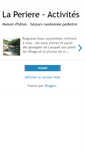 Mobile Screenshot of lapeiriere-activites.blogspot.com