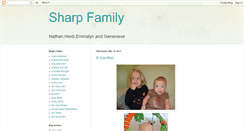 Desktop Screenshot of nhsharpfamily.blogspot.com