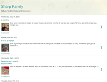 Tablet Screenshot of nhsharpfamily.blogspot.com