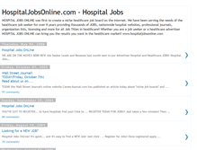 Tablet Screenshot of hospitaljobs.blogspot.com