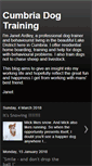 Mobile Screenshot of cumbria-dog-training.blogspot.com