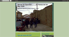 Desktop Screenshot of bercialdezapardiel.blogspot.com