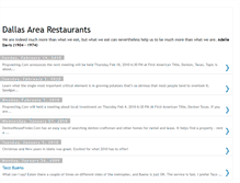 Tablet Screenshot of dfwfoodcritic.blogspot.com