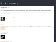 Tablet Screenshot of brittschoenmakers.blogspot.com