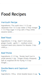 Mobile Screenshot of foodmenu-recipes.blogspot.com