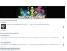 Tablet Screenshot of everybodyhatesluigi.blogspot.com