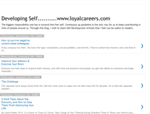 Tablet Screenshot of developing-self.blogspot.com