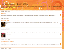 Tablet Screenshot of emilyannslife.blogspot.com