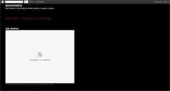 Desktop Screenshot of animedownloading.blogspot.com