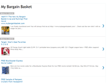 Tablet Screenshot of mybargainbasket.blogspot.com