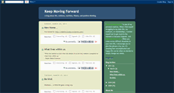 Desktop Screenshot of keepmovingforwardblog.blogspot.com