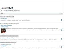 Tablet Screenshot of gobrittgo.blogspot.com