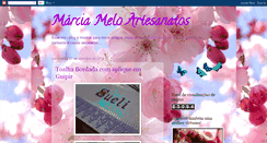 Desktop Screenshot of marciameloartesanatos.blogspot.com