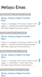 Mobile Screenshot of melayu-emas.blogspot.com