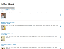 Tablet Screenshot of nanas-closet.blogspot.com
