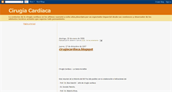 Desktop Screenshot of cirugiacardiaca.blogspot.com