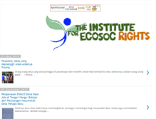 Tablet Screenshot of ecosocrights.blogspot.com