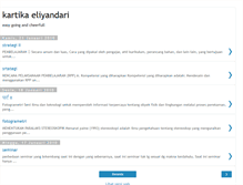 Tablet Screenshot of kartika20.blogspot.com