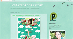 Desktop Screenshot of cesspav-les-scraps-de-cecile.blogspot.com