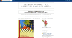 Desktop Screenshot of jornadamasoneria.blogspot.com